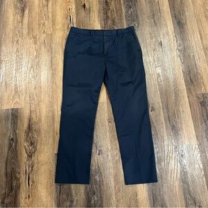 Bonobos Mens Weekday Warrior Monday Pants Size 38x34 Blue Straight Leg Slim Fit